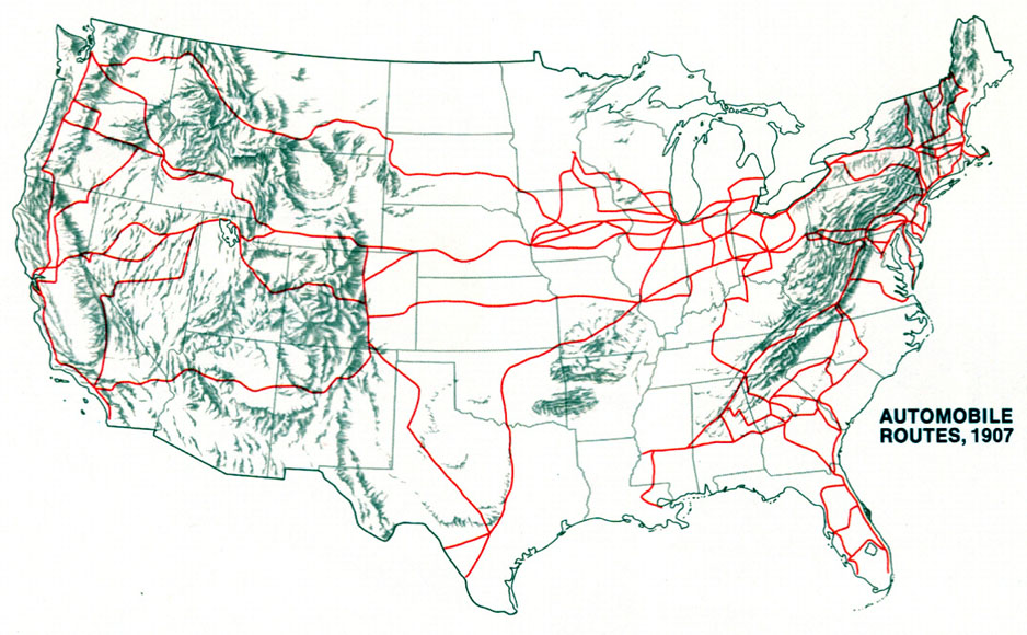 United States Map Roads