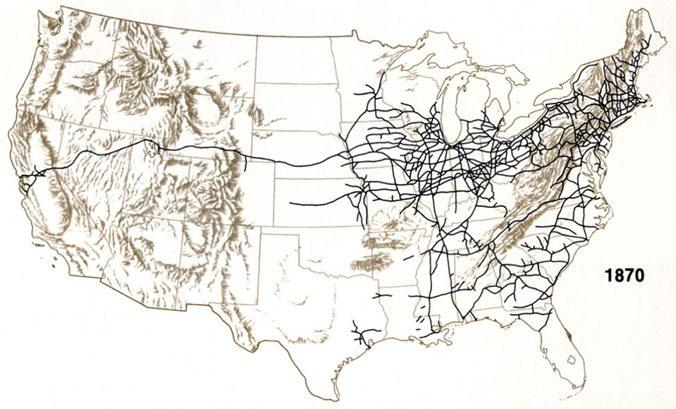 Railroad History In The USA