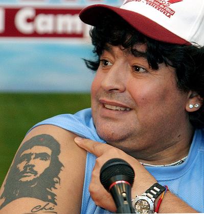 Tattoo of Che Guevara 