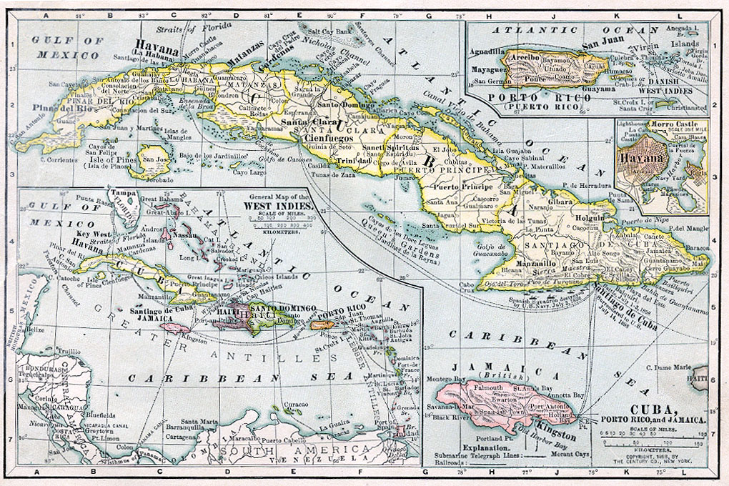 Map Cuba