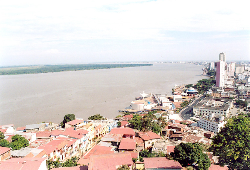 Panorama of Guayaquil, Ecuador