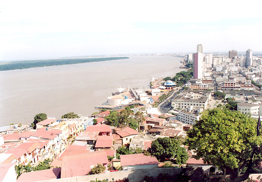 Panorama of Guayaquil, Ecuador