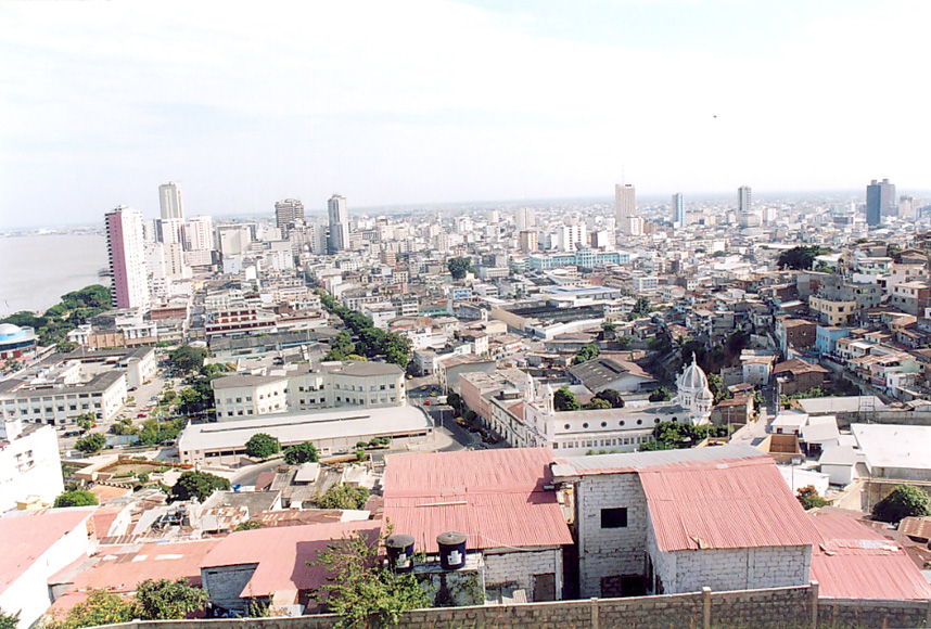 Panorama of Guayaquil, Ecuador