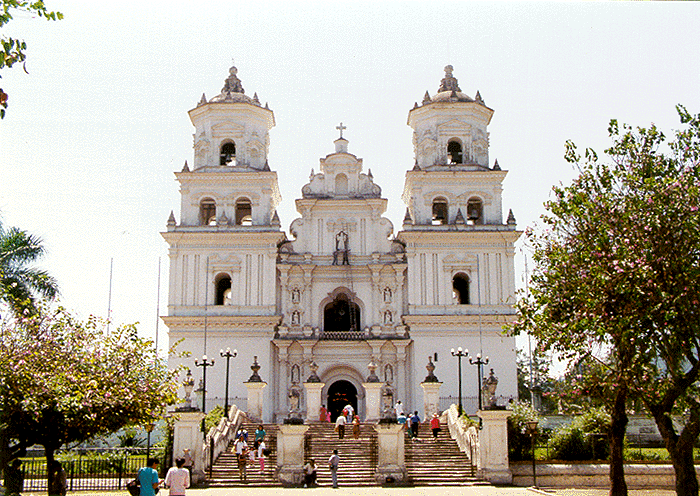 Cathedral at Esquipulas, Guatemala.