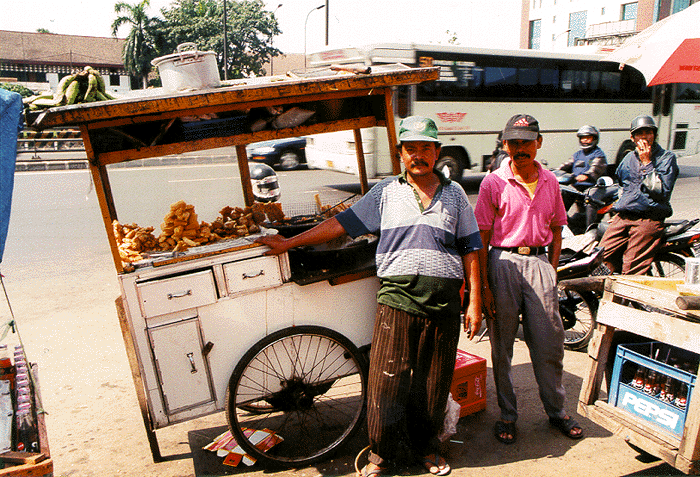 Street Vendors, Jakarta, Indonesia