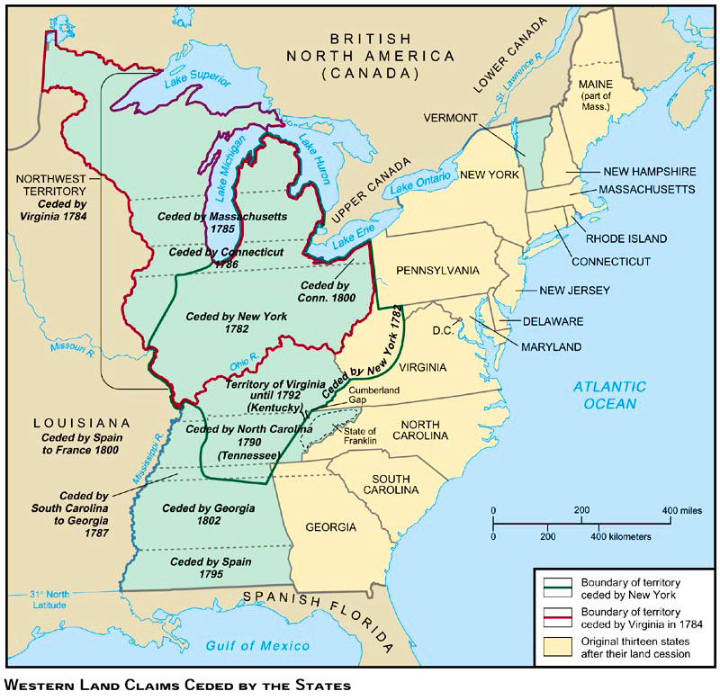 18th Century United States Maps
