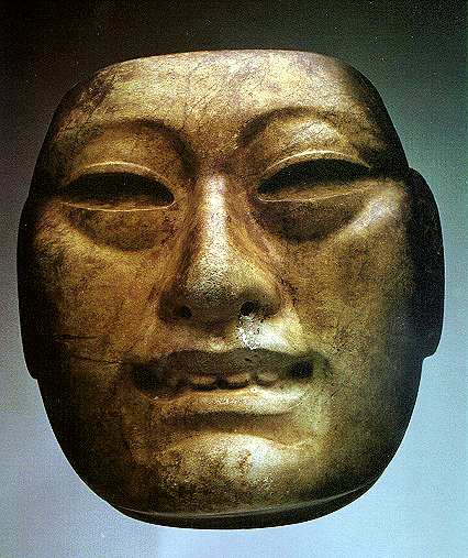 olmec jade masks