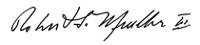 Signataure of Robert S. Mueller, III
