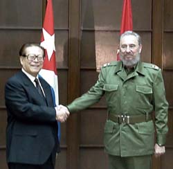 Image result for castro and chinese diplomats