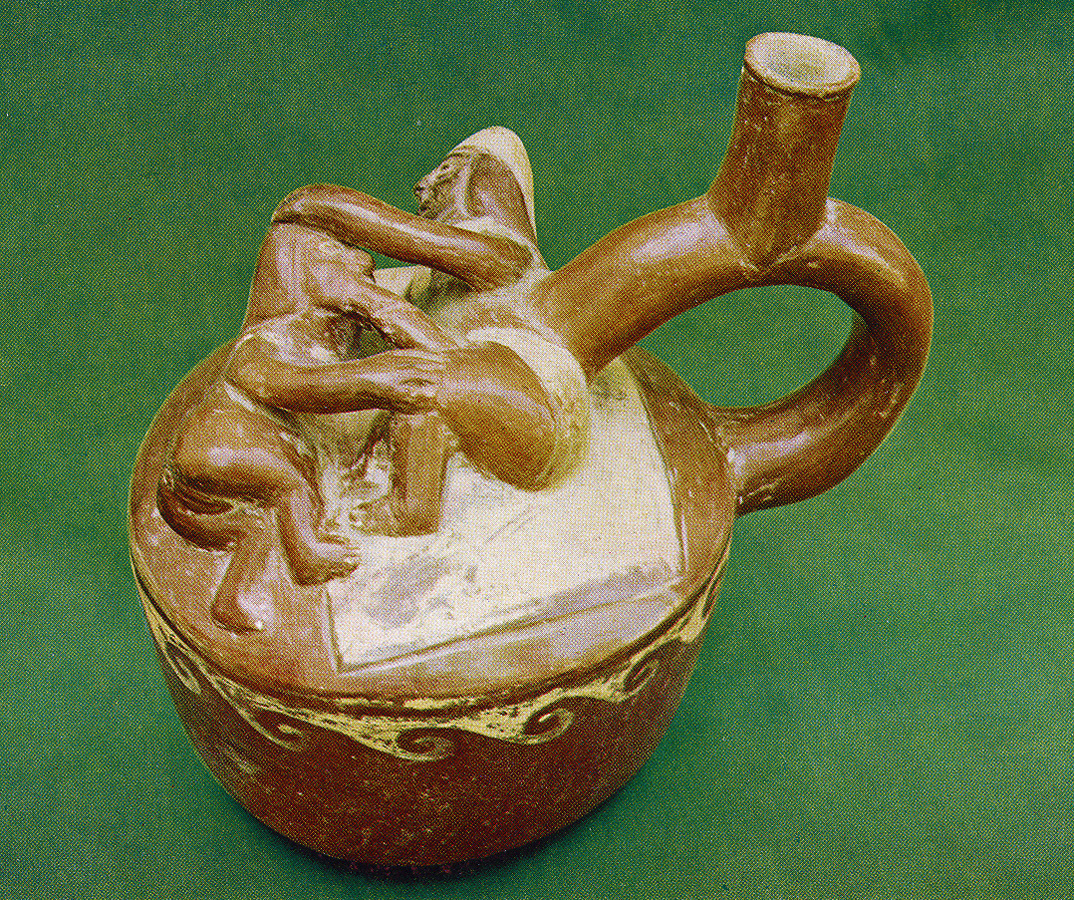 Moche Erotic Pottery Vessels.