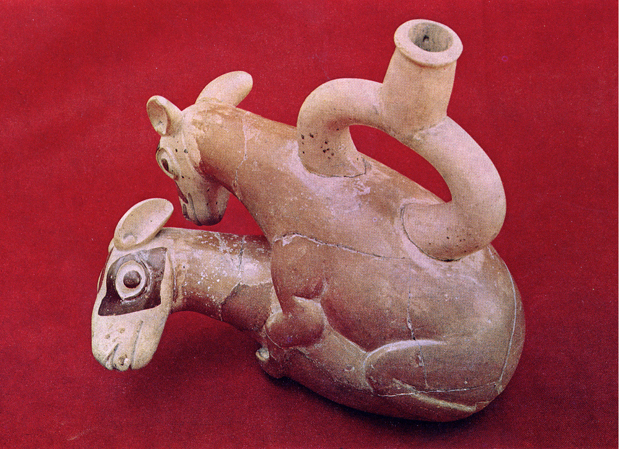 Moche Erotic Pottery Vessels.